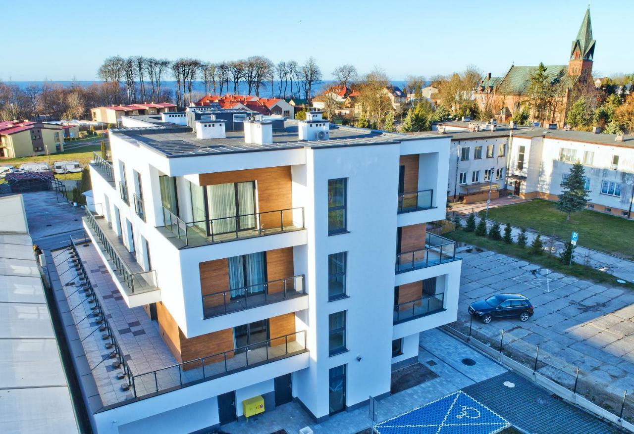 White Marina Apartamenty Устроне-Морске Экстерьер фото